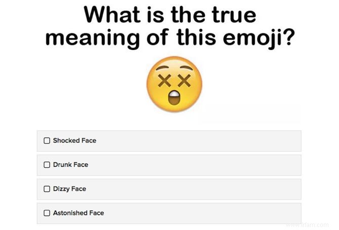 Utilisez-vous de mauvais emojis ? Répondez à ce quiz pour connaître les significations 