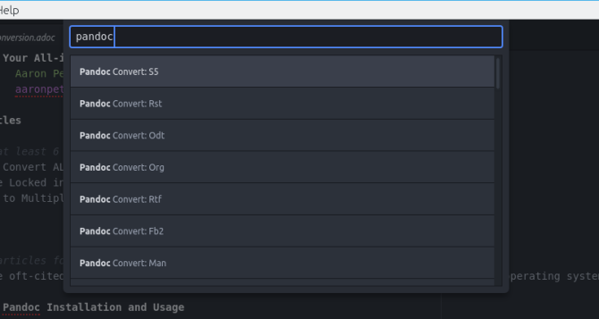 Comment convertir facilement entre les formats de document sous Linux 