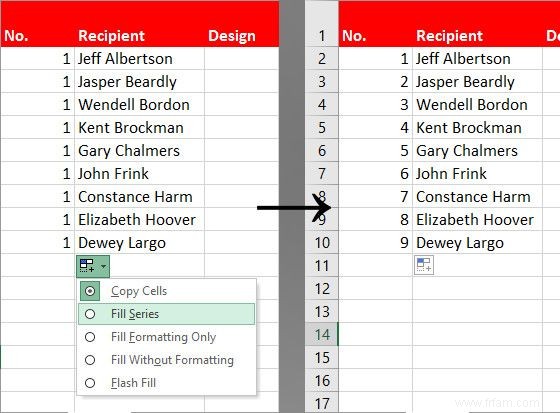 Comment utiliser Excels Flash Fill et Auto Fill pour automatiser la saisie de données 