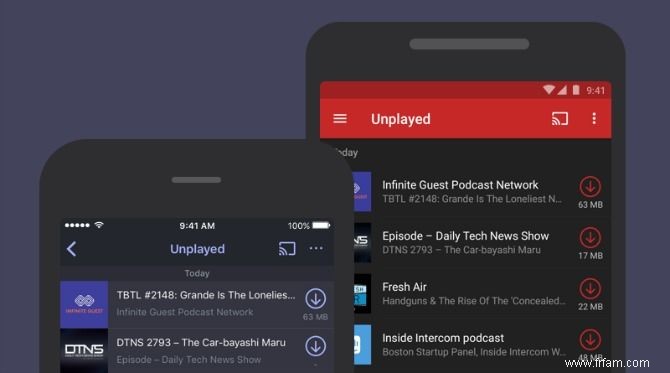 Comment gérer votre collection de podcasts à l aide de Pocket Casts 