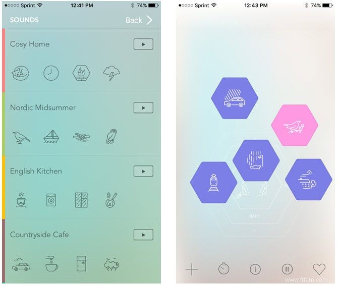 Mélangez vos propres sons de sommeil avec ces applications iPhone apaisantes 