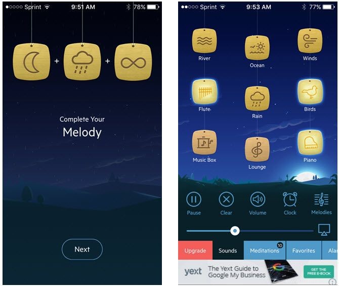 Mélangez vos propres sons de sommeil avec ces applications iPhone apaisantes 