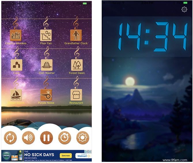 Mélangez vos propres sons de sommeil avec ces applications iPhone apaisantes 