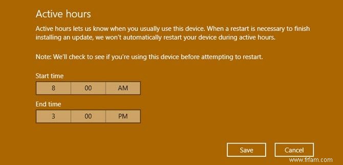 Comment empêcher le redémarrage de Windows 10 lorsque vous l utilisez activement 