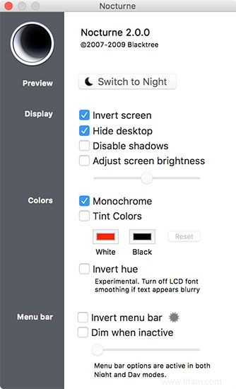 Utiliser un Mac la nuit ? Night Shift et autres applications qui peuvent sauver vos yeux 