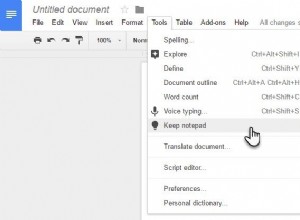 Apportez la puissance de Google Keep à Google Docs en un seul clic 