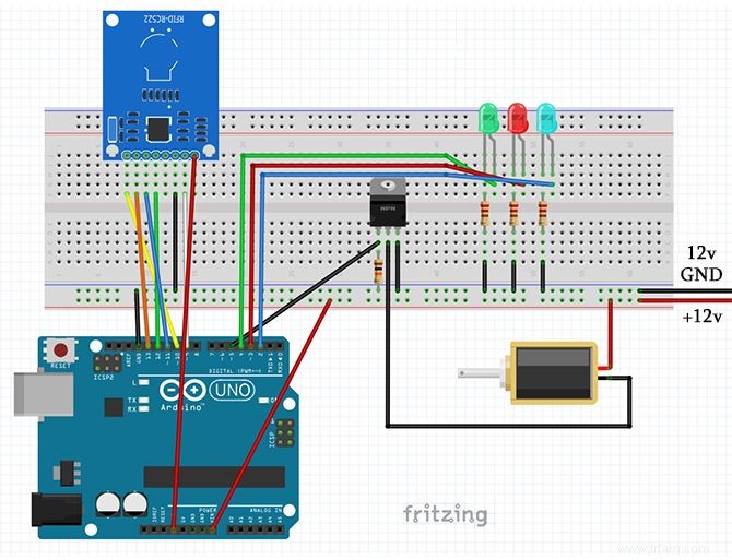 DIY Smart Lock avec Arduino et RFID 