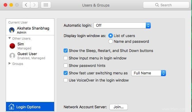 Comment configurer plusieurs comptes d utilisateurs sur votre Mac 