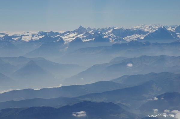 La suie des glaciers fondus 