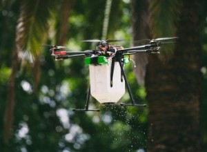 Un drone disperse des insectes bénéfiques 