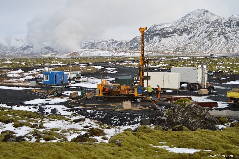 Gaz à effet de serre transformé en minerai en moins de deux ans 