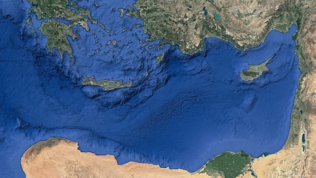 Le plus ancien morceau de fond océanique se trouve autour de Chypre 