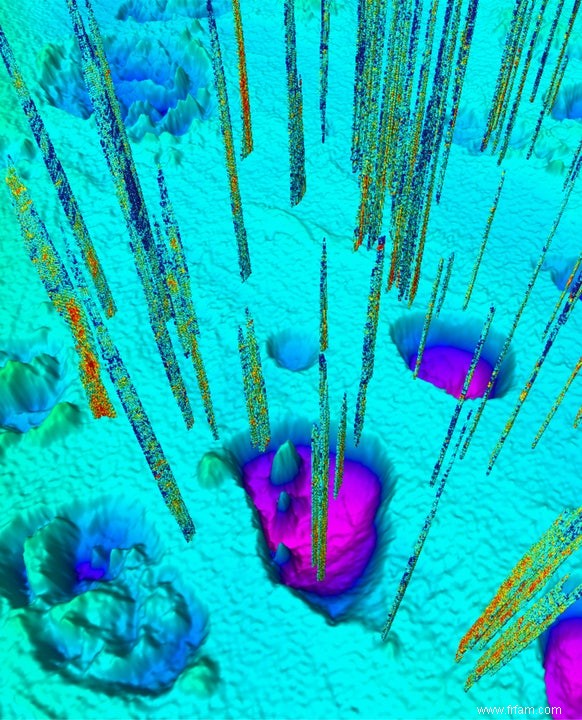 Le fond de la mer de Barents est jonché de cratères de méthane 