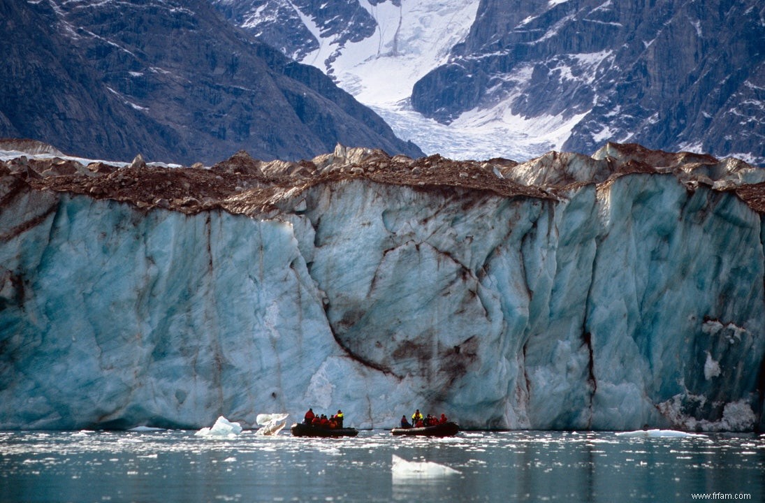 La calotte glaciaire du Groenland est toxique 