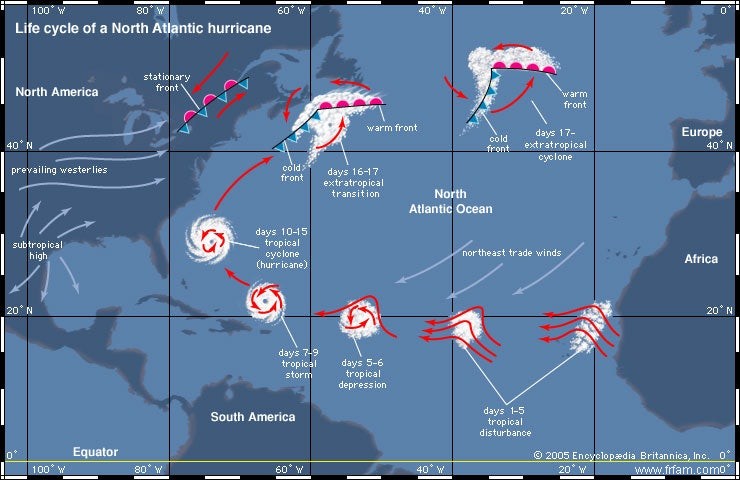 L ouragan Ophelia se dirige vers l Irlande 