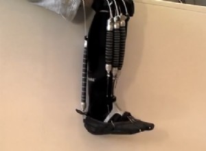 La cheville du robot s approche de la réalité 