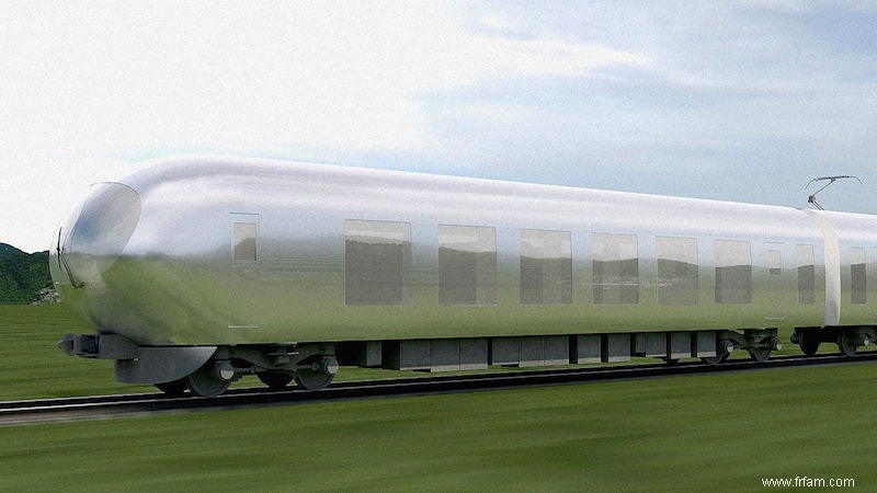 Le Japon construit un train invisible 