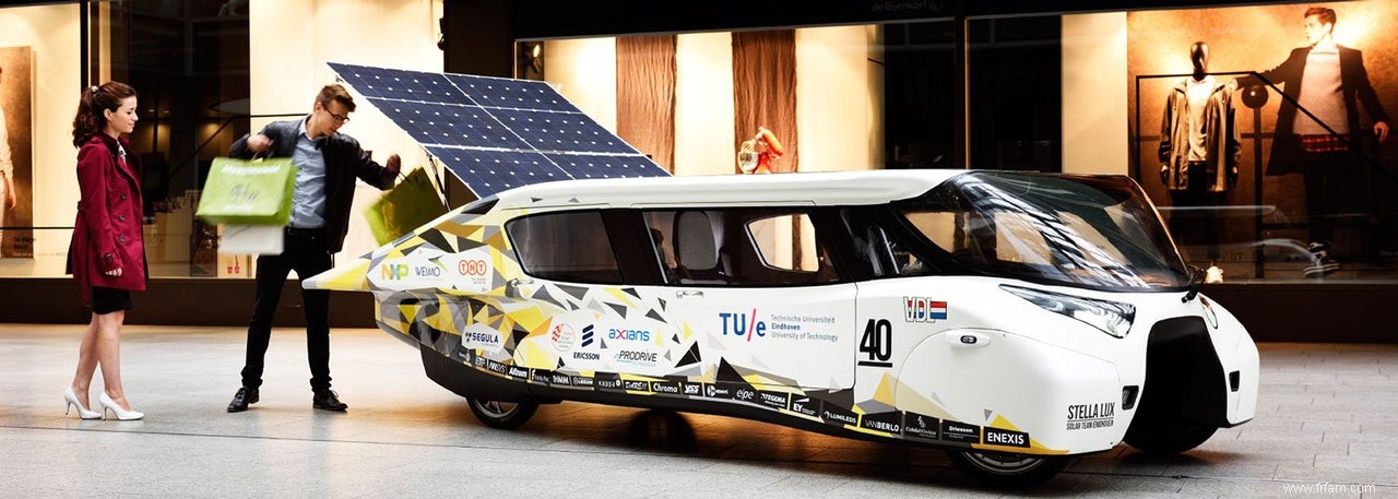 Une voiture solaire dans votre allée 