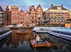 Bateaux autonomes sur les canaux d Amsterdam 