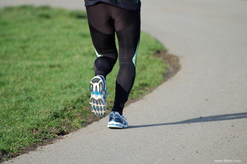 Courir :une allure d escargot est plus saine 