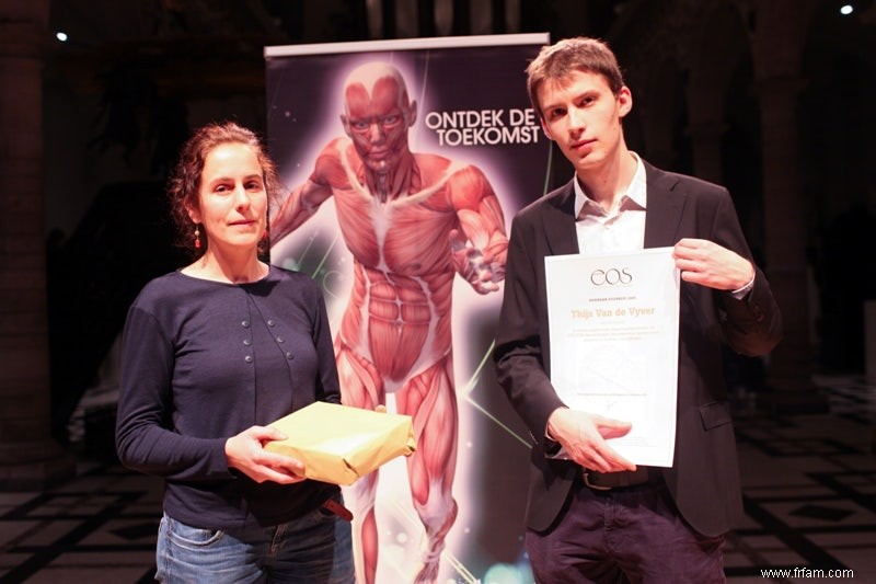 Thijs Van de Vyver remporte le prix EOS 2015 