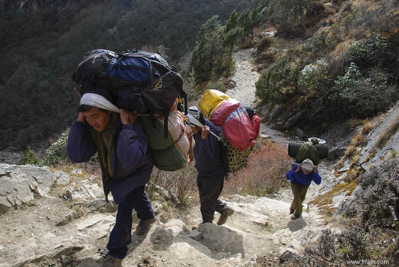 Les sherpas préfèrent être fatigués que intelligents 