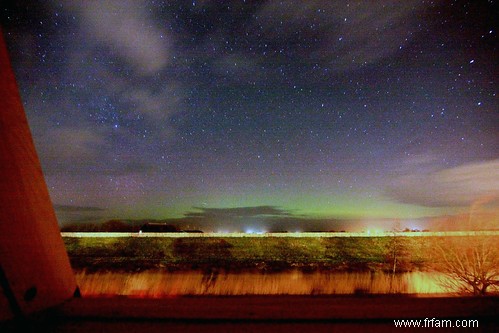 Aurora Borealis offre un magnifique spectacle de lumière 