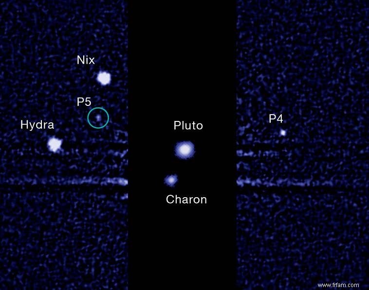 Découverte d une cinquième lune sur la planète naine Pluton 