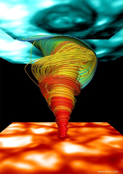 Les tornades solaires assurent le transport de la chaleur 