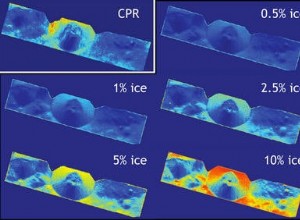 Les murs du cratère lunaire contiennent de la glace 