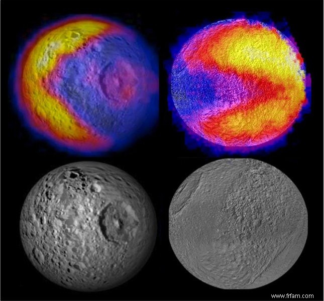 Pac-man vu sur les lunes de Saturne 