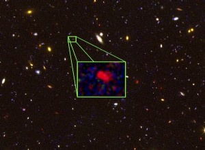 Galaxie découverte à une distance extrêmement longue 