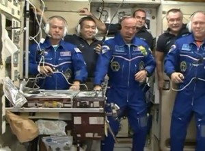 Les astronautes arrivent enfin à l ISS 