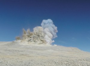 Sommet d une montagne explosé pour la science 