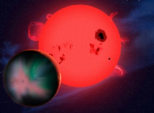 La météo spatiale sévère rend la vie sur les planètes proches des naines rouges plus difficile 