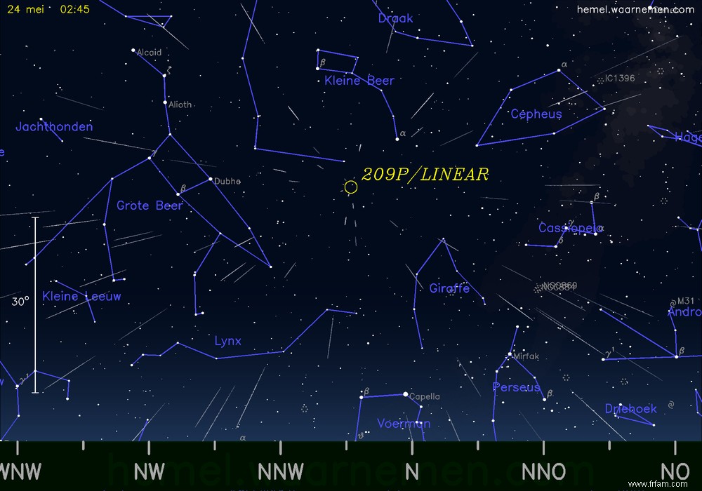 Grande pluie de météorites attendue 