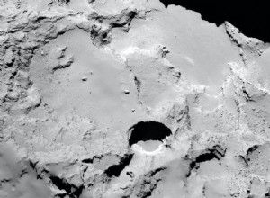 Rosetta découvre de grands  gouffres  sur une comète 