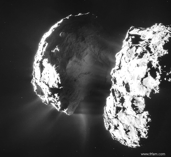 La comète de Rosetta contient de l oxygène moléculaire 