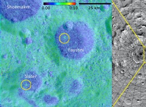 De jeunes cratères découverts sur la Lune 