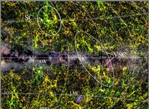 Découverte d un énorme superamas de galaxies 