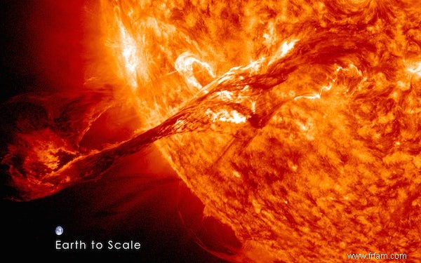 L oxyde nitrique refroidit la haute atmosphère terrestre après les tempêtes solaires 