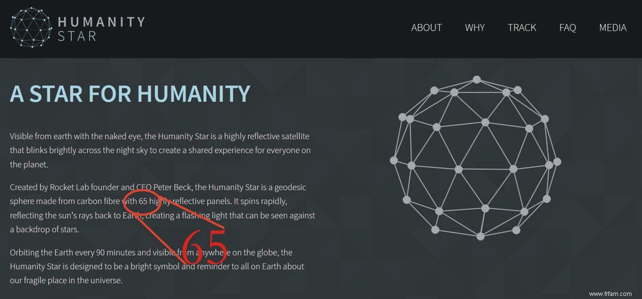 Humanity Star a été abattu deux fois pour les mathématiques 