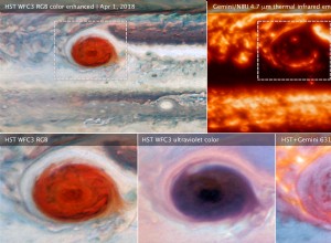 Exposer la grande tache rouge sur Jupiter 