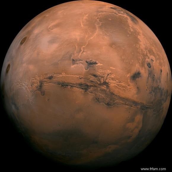 D autres lacs découverts sous le pôle sud de Mars 