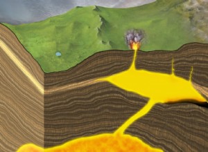 Le magma diffus forme du minerai de fer 