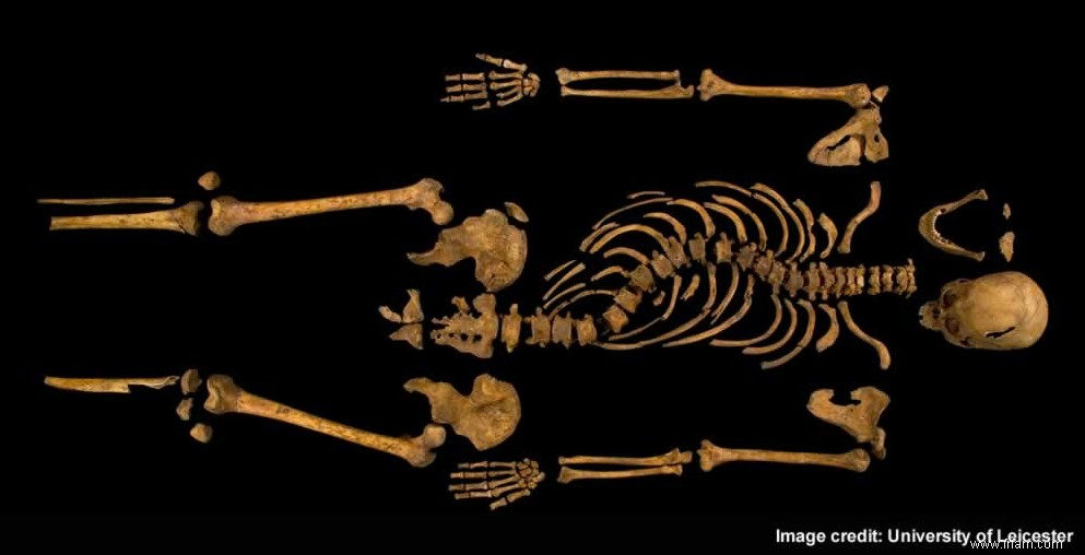 Squelette de Richard III identifié 