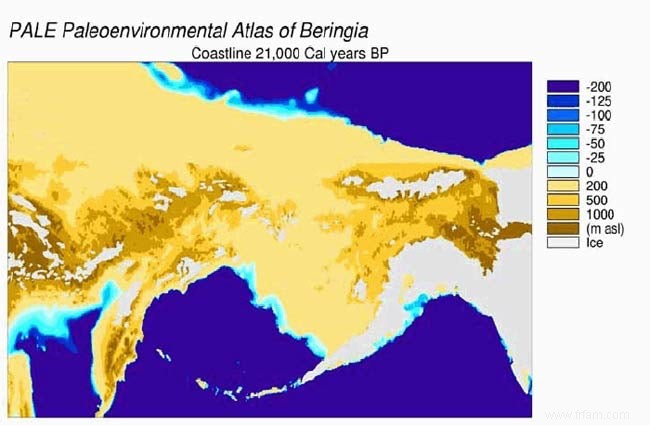 Des ancêtres amérindiens coincés sur le pont de Beringland pendant 10 000 ans 