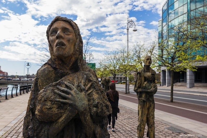 La cause de la famine irlandaise pourrait venir d Amérique 