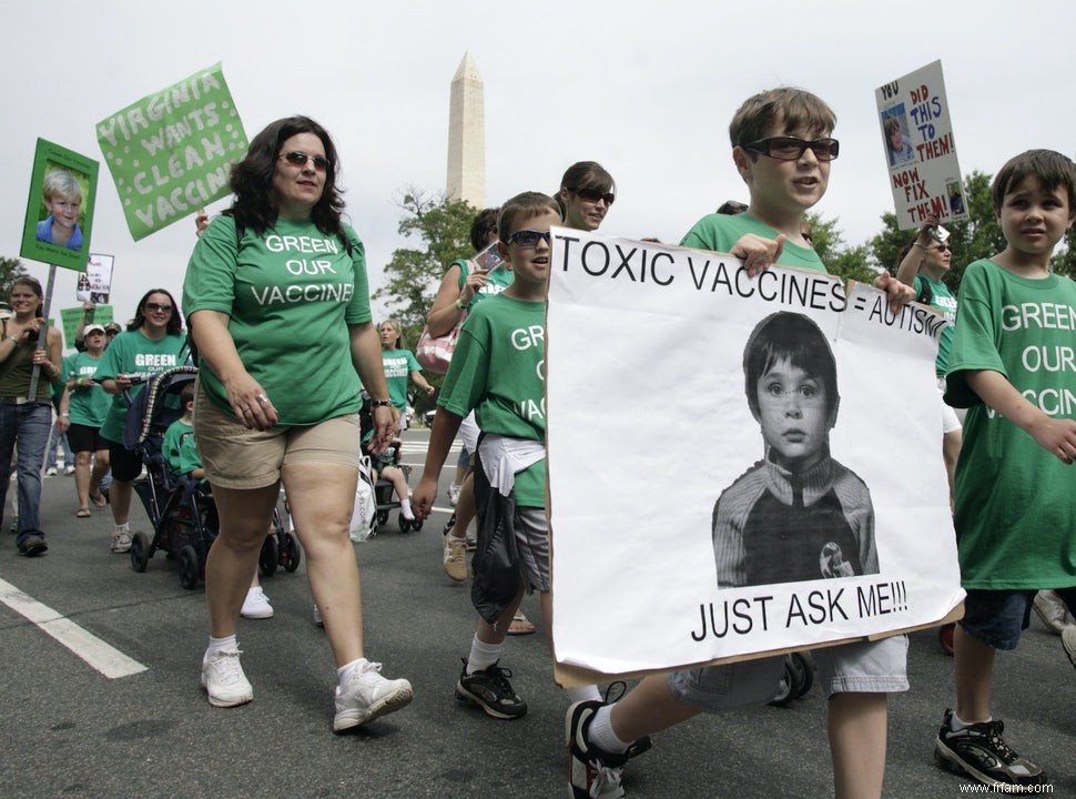 Les enfants autistes vaccinés moins souvent 