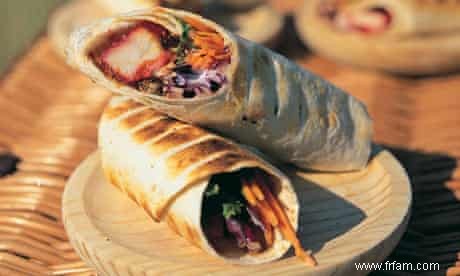 Wrap au poulet leb rouge original 